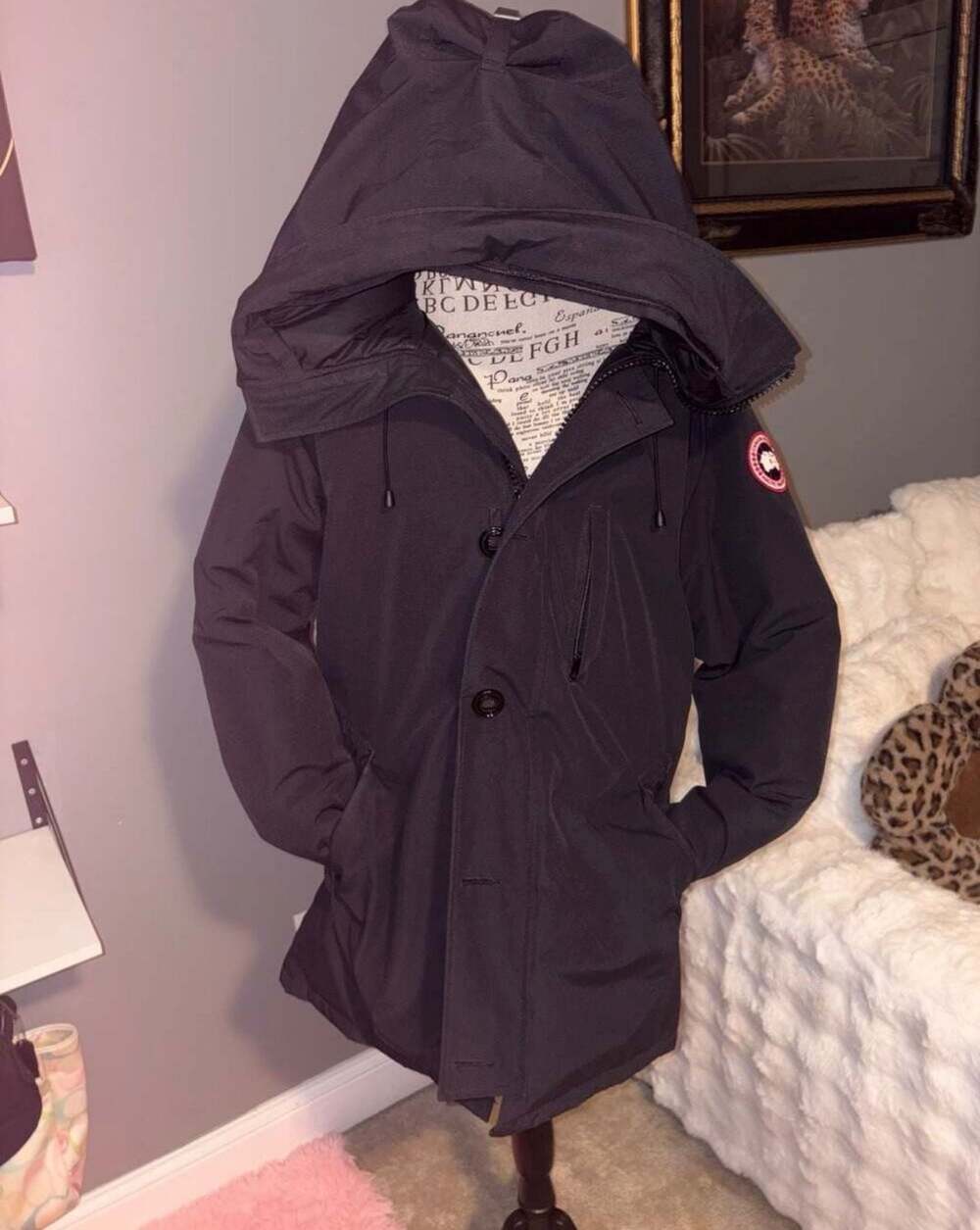 Canada Goose Chateau Parka Non-Fur Black Label